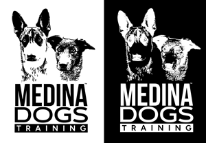 Logo Design by GLDesigns for Medina Dogs Training LLC | Design: #34421676