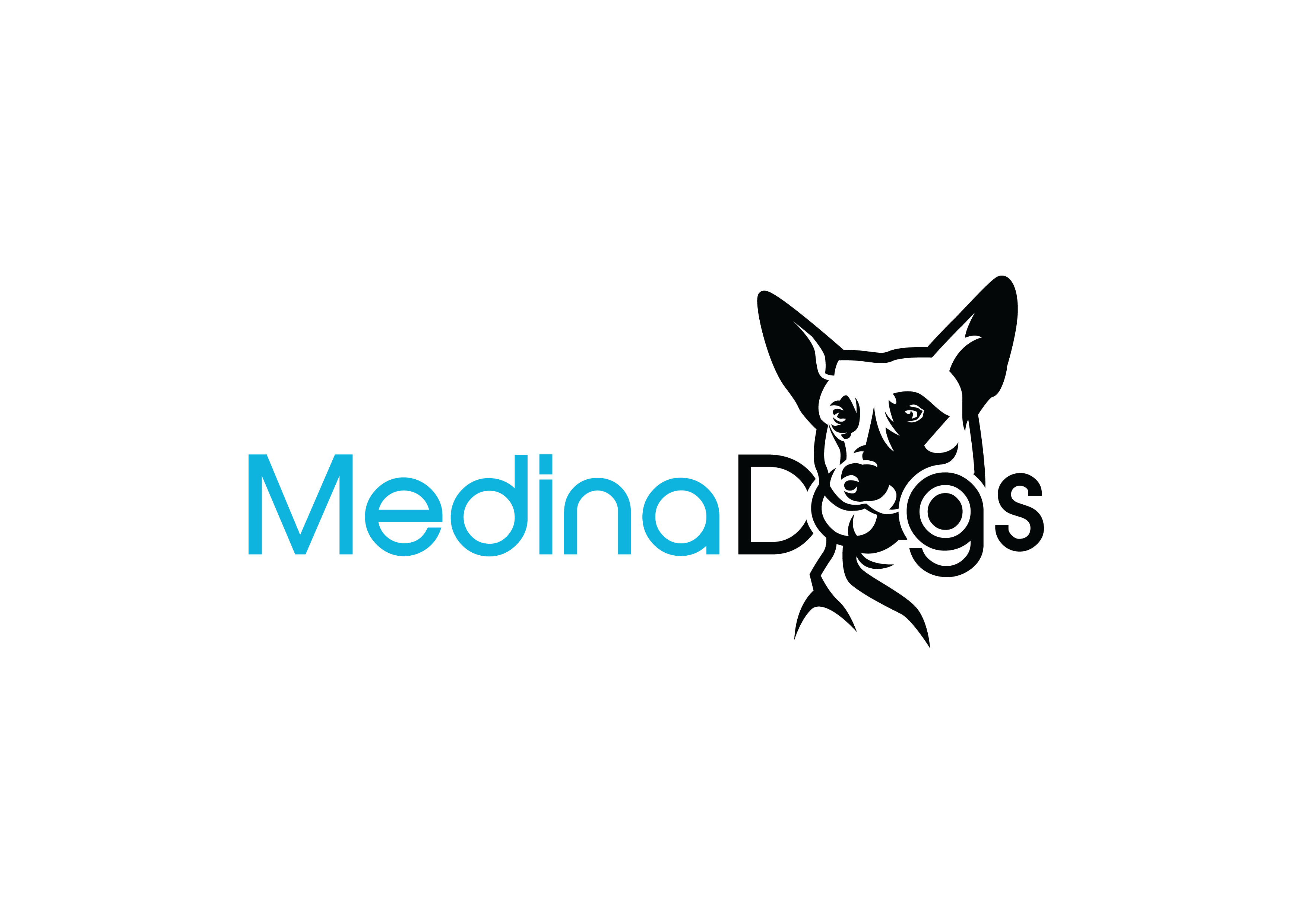 Diseño de Logo por Grafactory para Medina Dogs Training LLC | Diseño #34372107