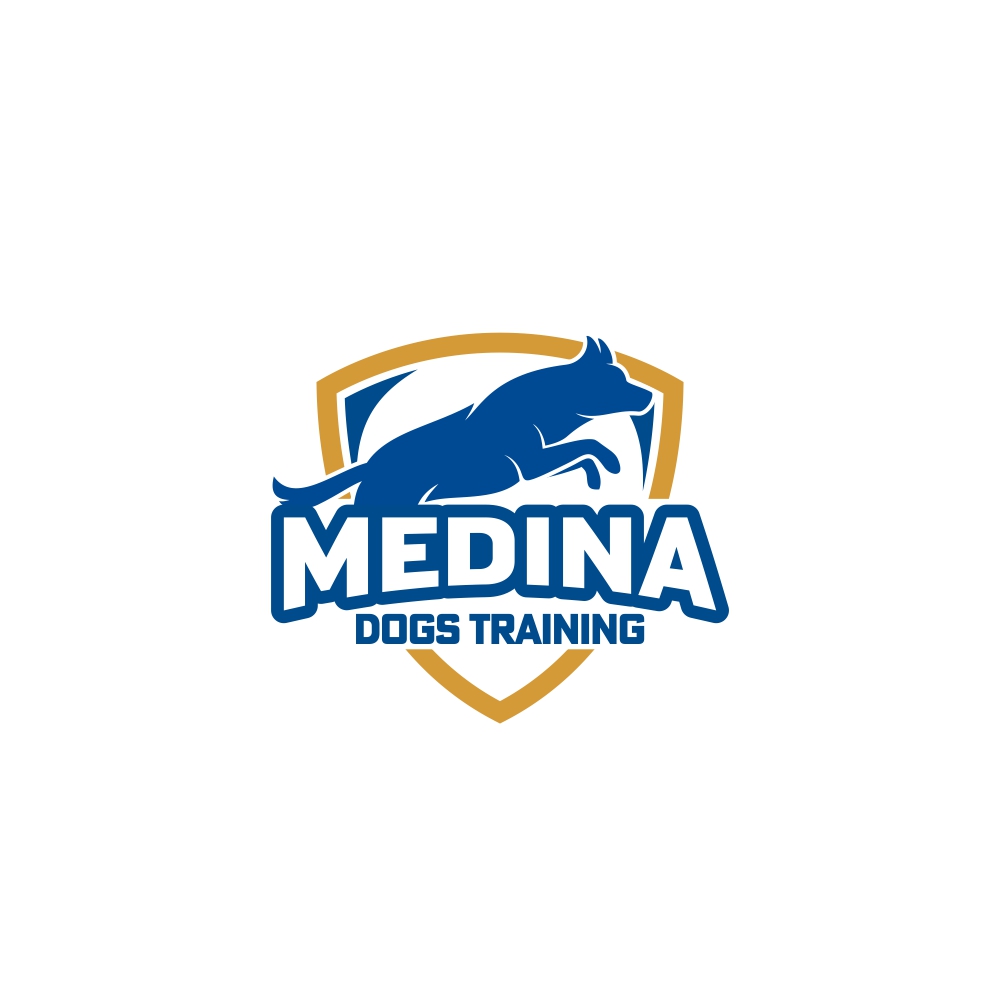 Logo Design by b3no for Medina Dogs Training LLC | Design #34456054