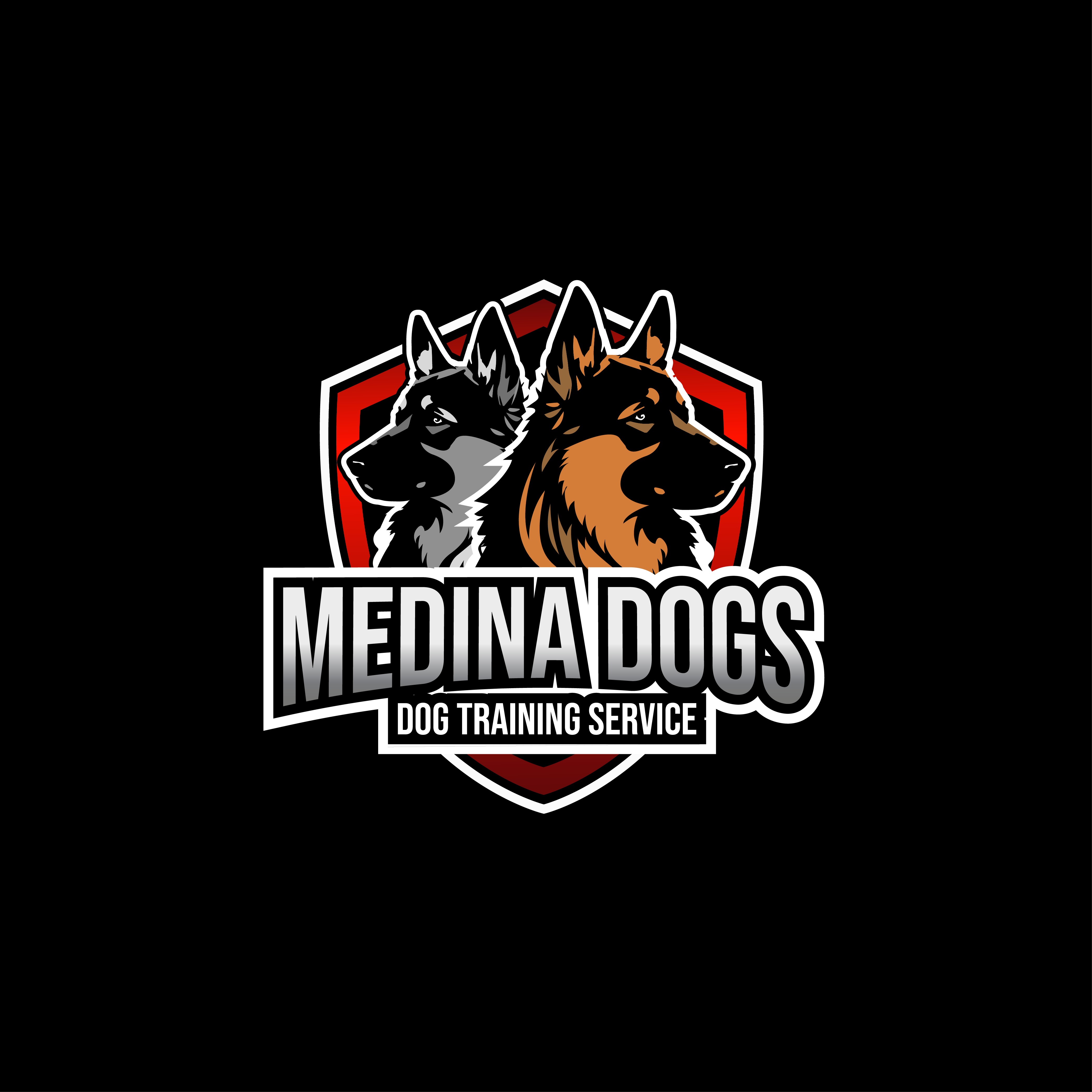 Logo Design by ares_h1 for Medina Dogs Training LLC | Design #34403152