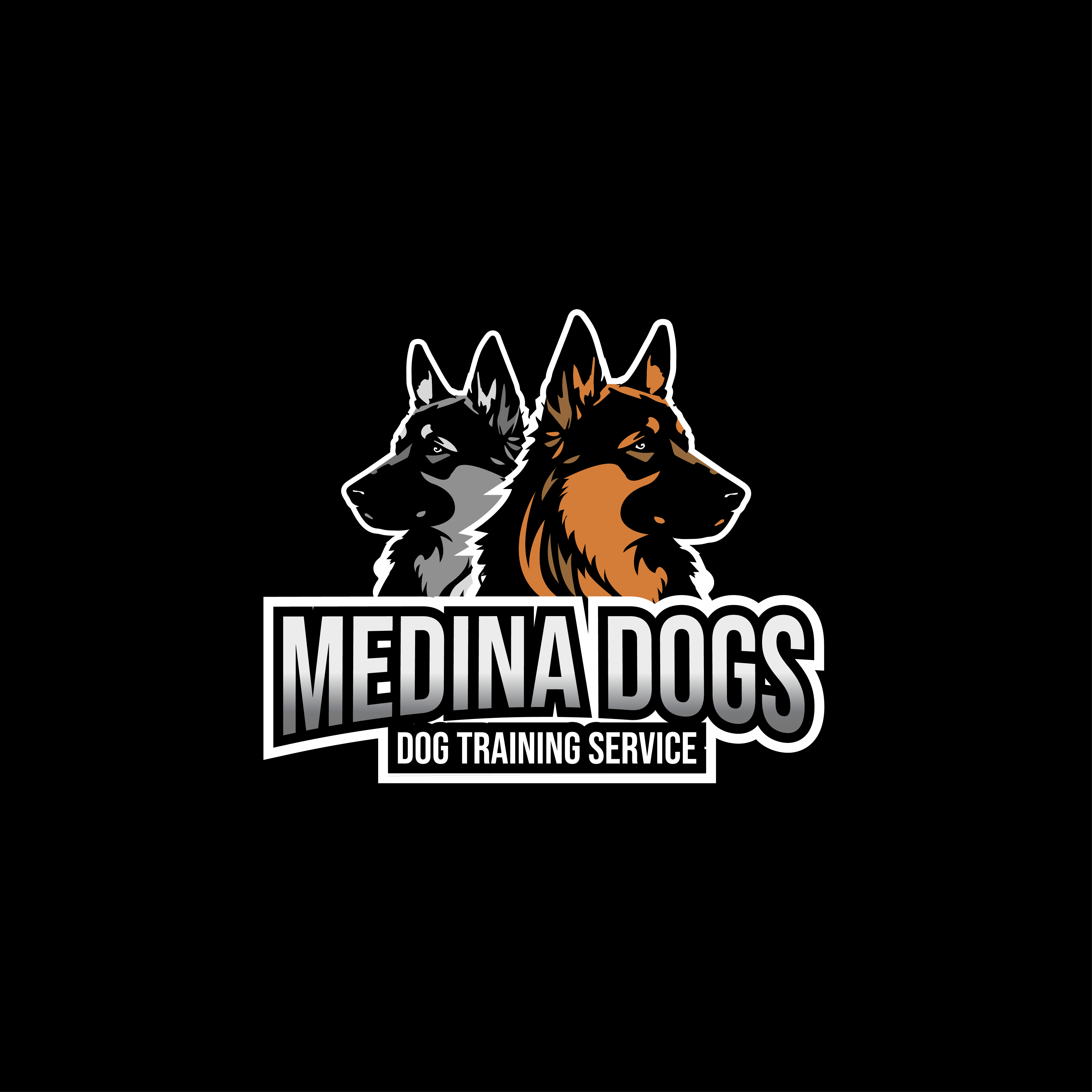 Logo Design by ares_h1 for Medina Dogs Training LLC | Design #34403154
