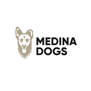 Logo Design by Maxo-Biz for Medina Dogs Training LLC | Design: #34368884