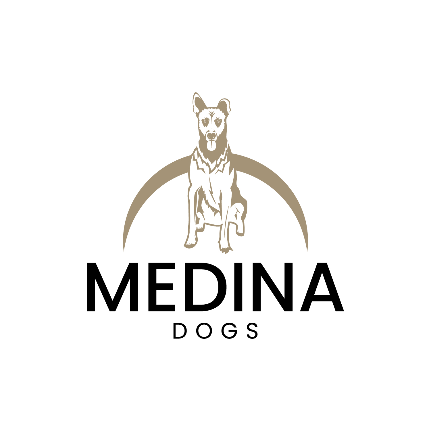 Diseño de Logo por Maxo-Biz para Medina Dogs Training LLC | Diseño #34368885