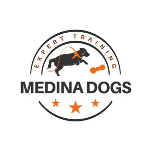 Logo Design by Neos Designs for Medina Dogs Training LLC | Design: #34357161