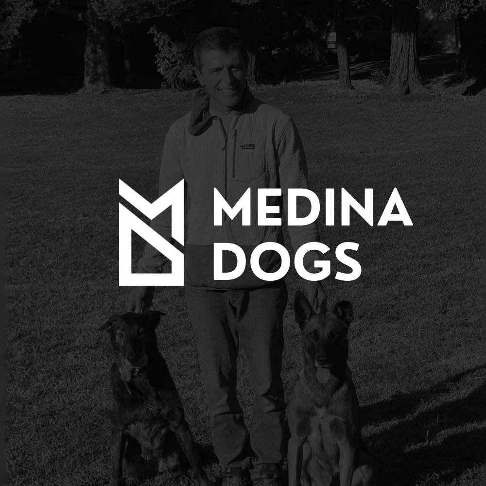 Logo Design by Neos Designs for Medina Dogs Training LLC | Design #34357163