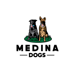 Logo Design by geni for Medina Dogs Training LLC | Design: #34415440