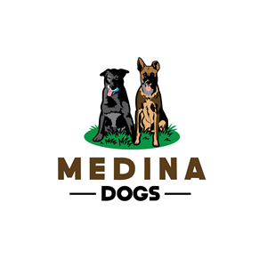 Logo Design by geni for Medina Dogs Training LLC | Design: #34416923