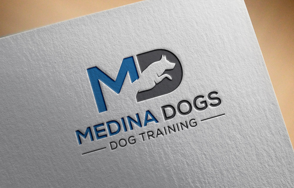 Diseño de Logo por MarkCraft para Medina Dogs Training LLC | Diseño #34365096