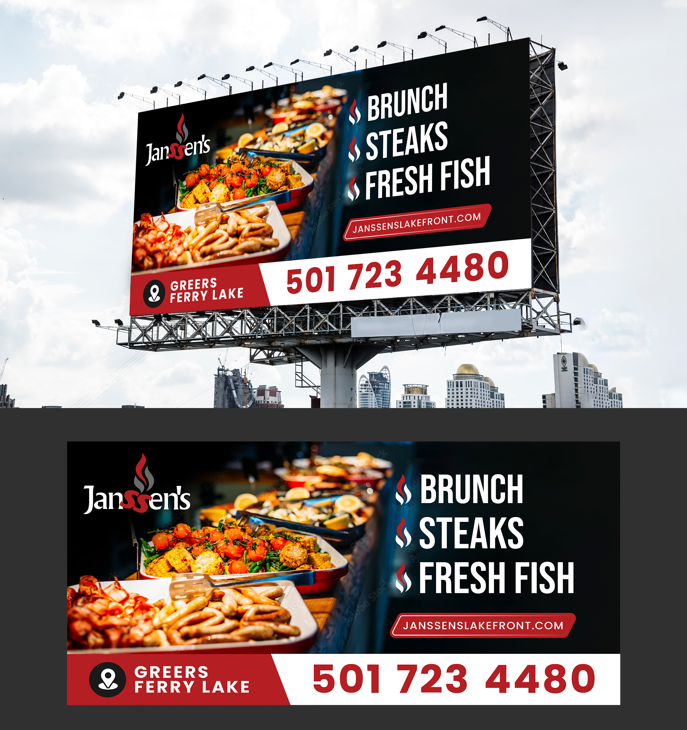 Werbetafel-Design von WrapTonic24 für janssen creative | Design #34385638