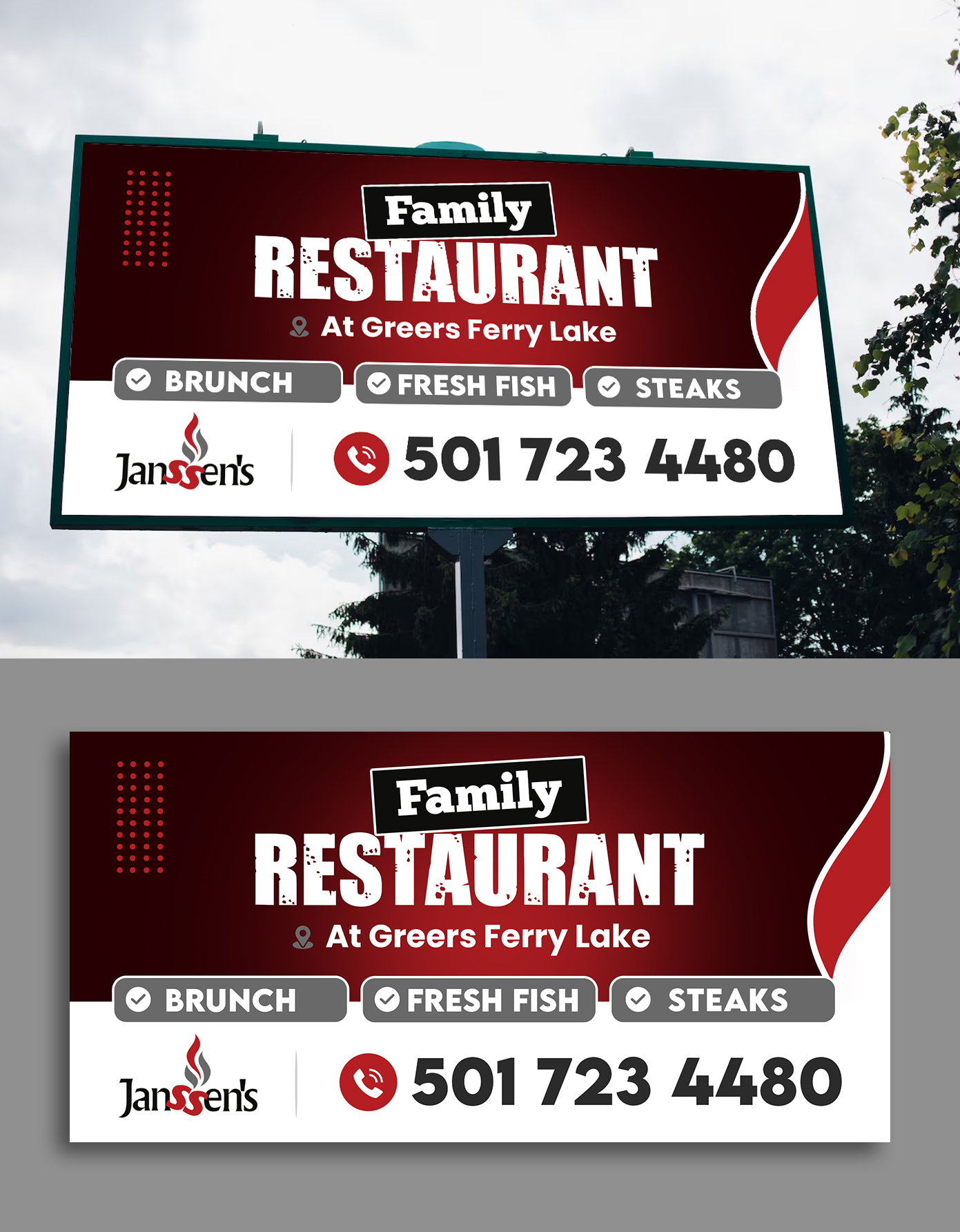 Billboard Design by debdesign for janssen creative | Design #34368892