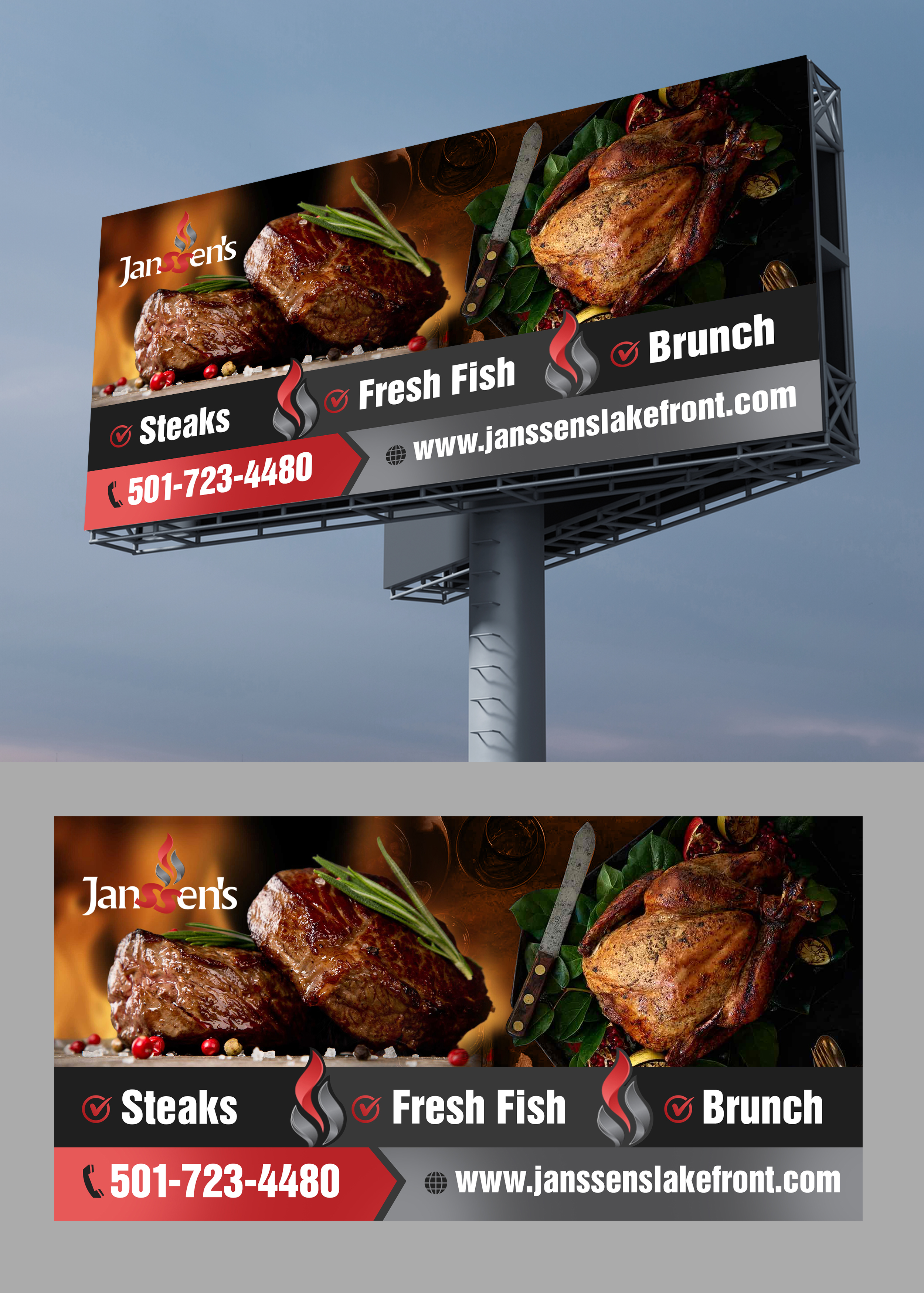 Billboard Design by websmartusa for janssen creative | Design #34367757