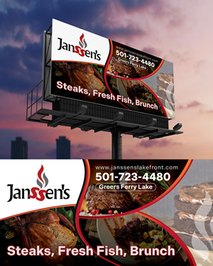 Billboard Design by Impressive Designs for janssen creative | Design: #34367278