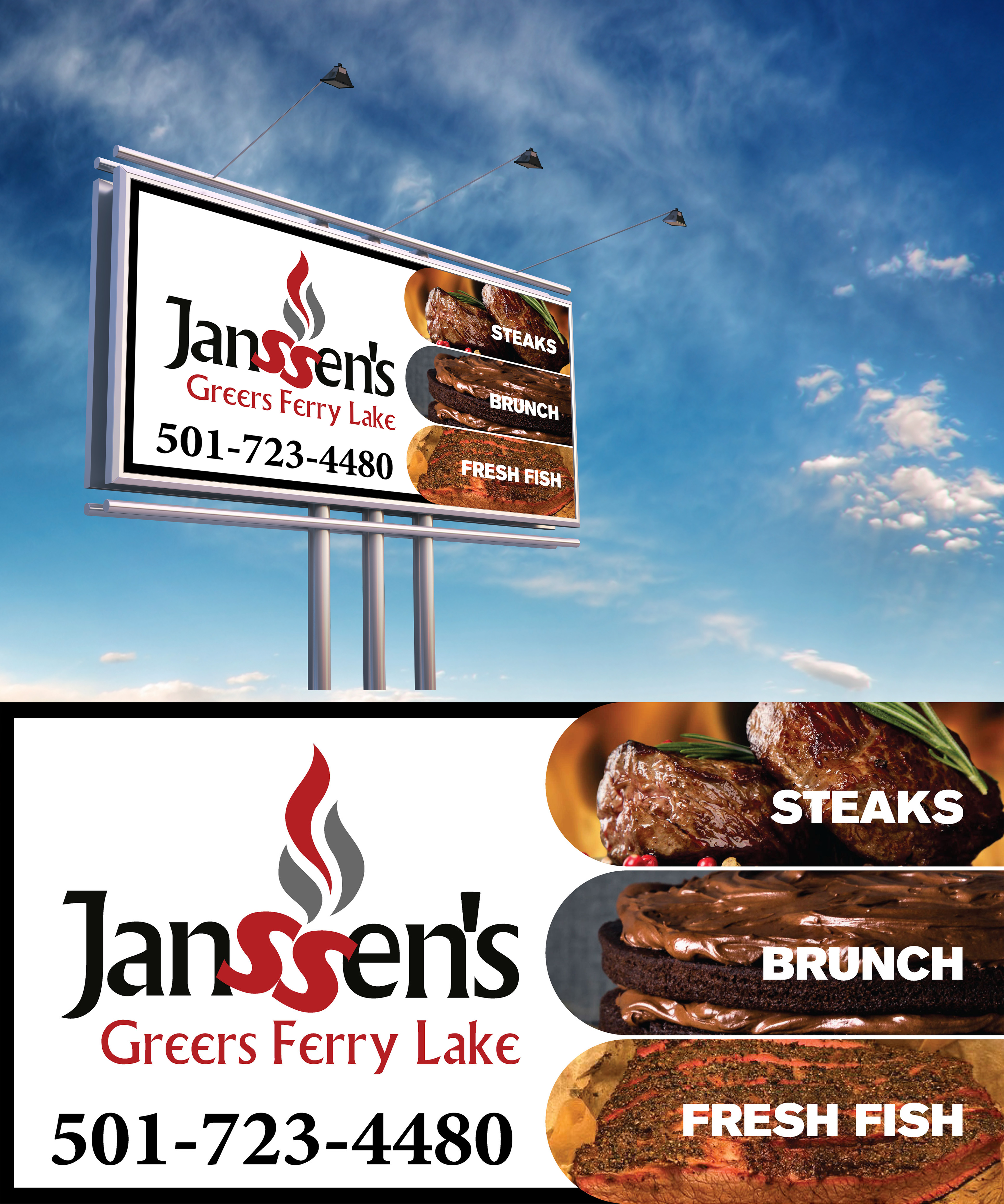 Billboard Design by Impressive Designs for janssen creative | Design #34382680