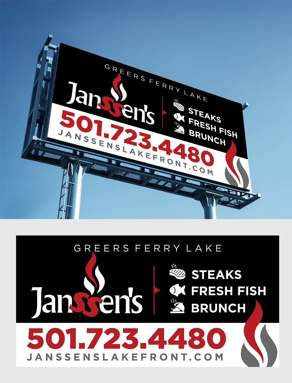 Werbetafel-Design von Aurora:) für janssen creative | Design #34395242