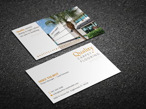 Business Card Design by Magic of Art for Quality Carpet + Flooring | Design: #34366240