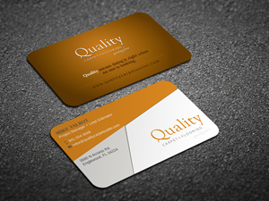 Business Card Design by Magic of Art for Quality Carpet + Flooring | Design: #34366251