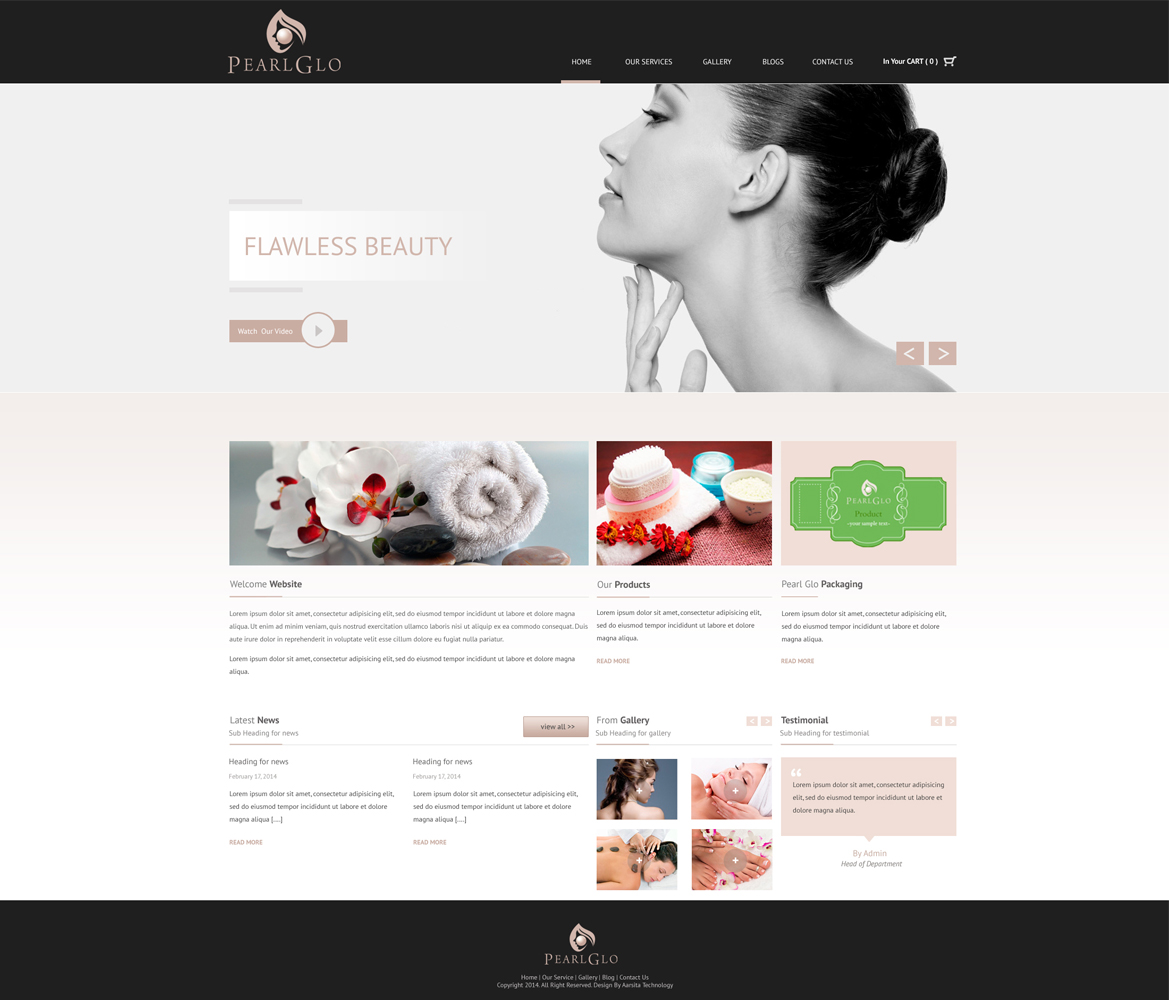 Web Design by aarsita for this project | Design #3158934