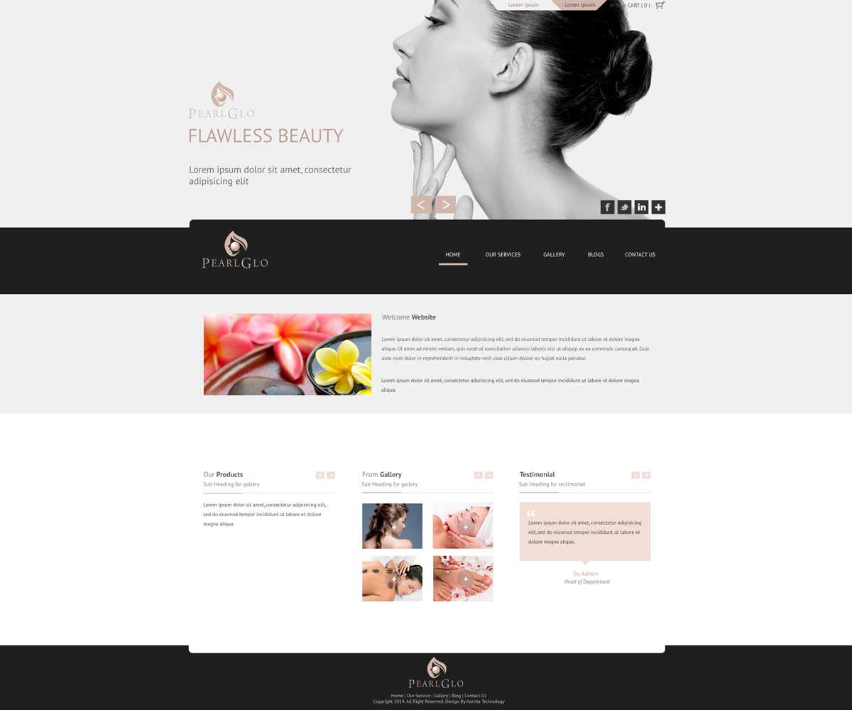 Web Design by aarsita for this project | Design #3159760