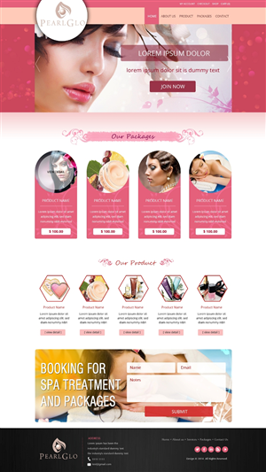 Web Design by GlobalTech for this project | Design: #3148672