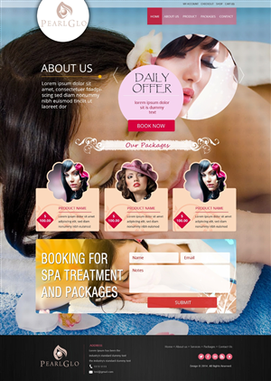 Web Design by GlobalTech for this project | Design #3148801