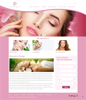Web Design by pb for this project | Design: #3140267
