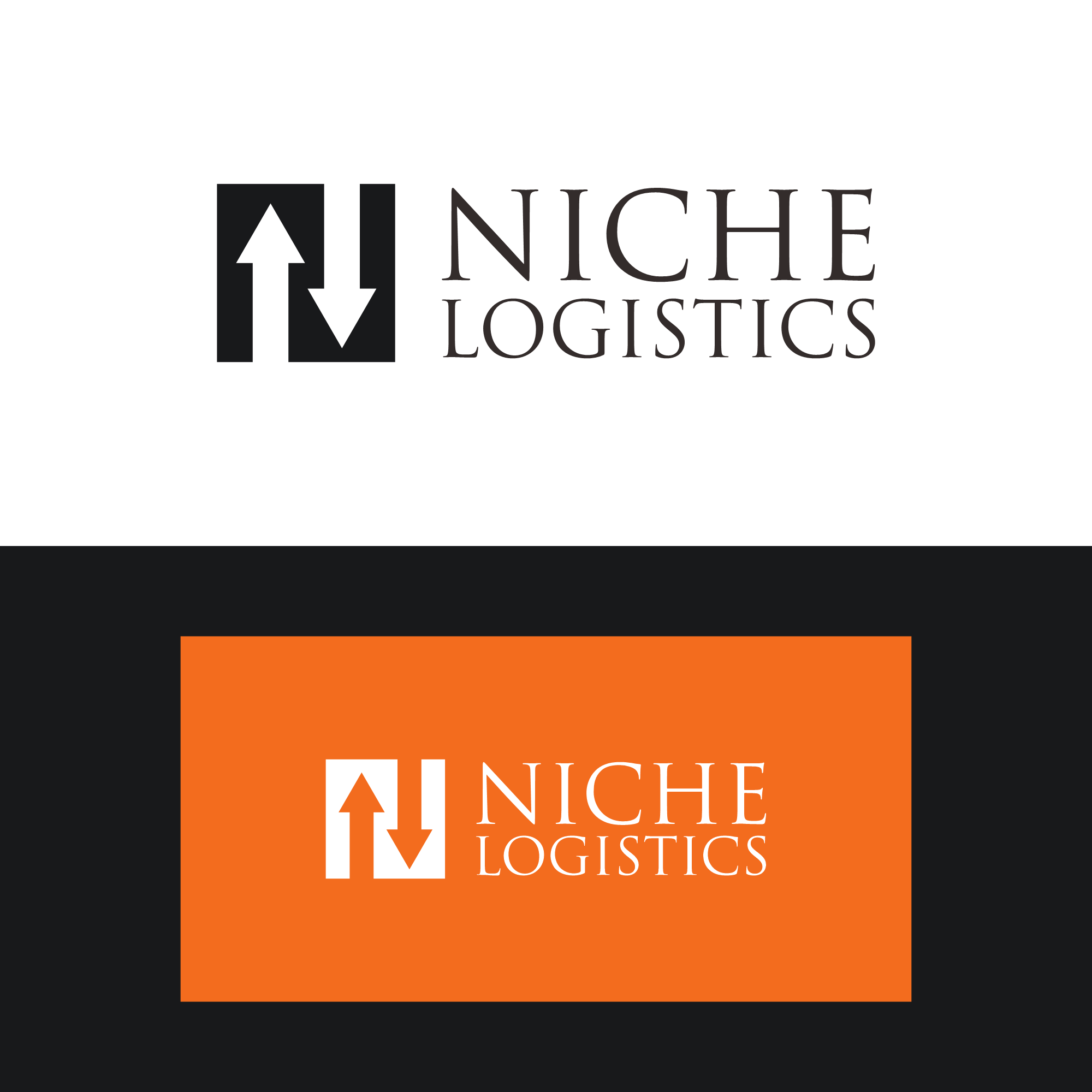 Logo Design by Dita afiyanti for Niche Logistics | Design #34368897