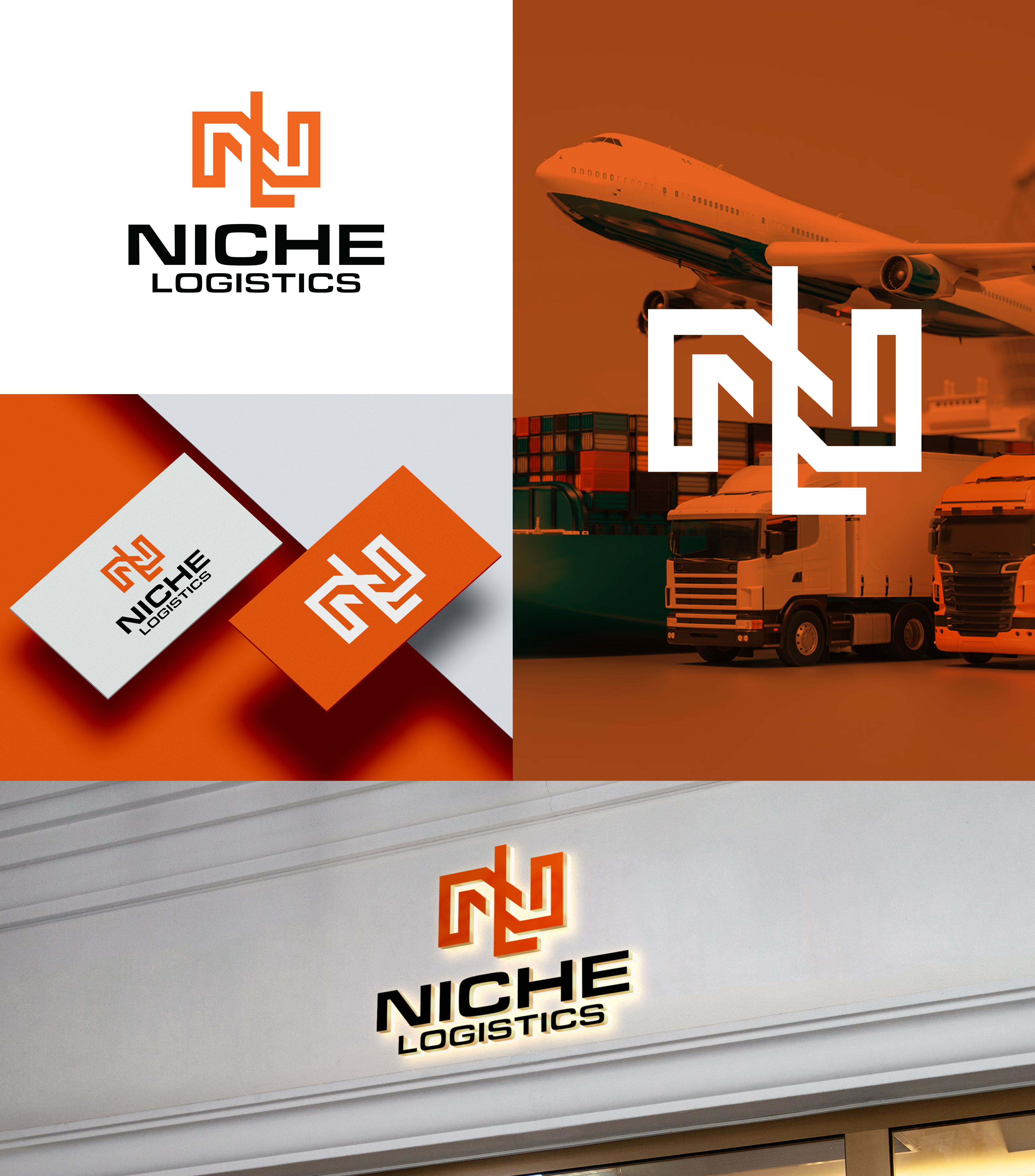 Logo Design by aexoagency for Niche Logistics | Design #34363584