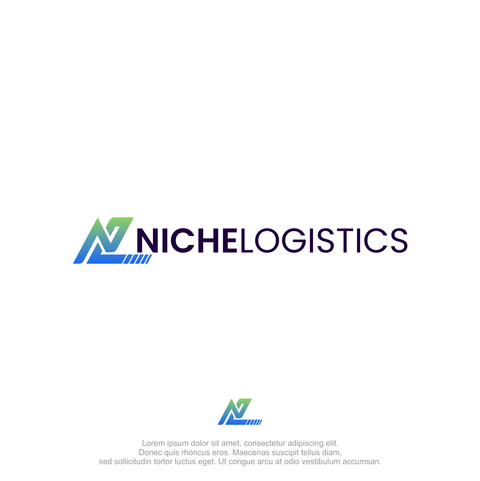 Logo Design by M.Syaiful Huda for Niche Logistics | Design #34363382