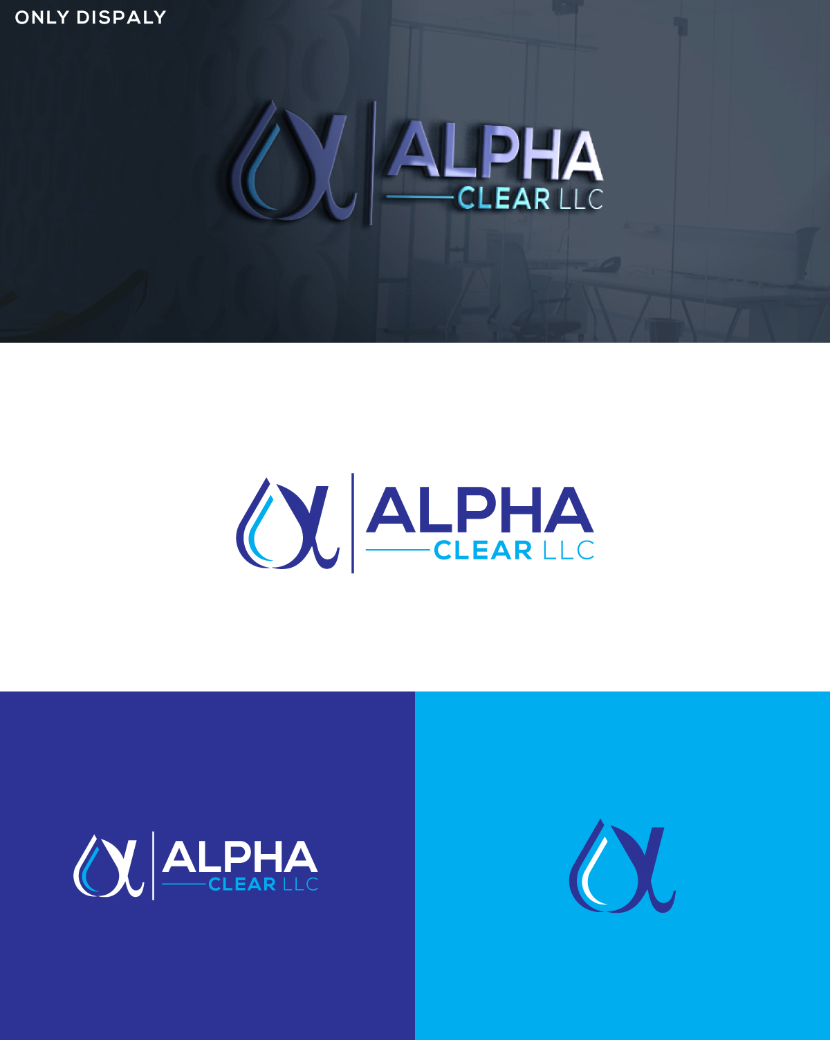Diseño de Logo por jonkonrad para Alpha Clear LLC | Diseño #34368373