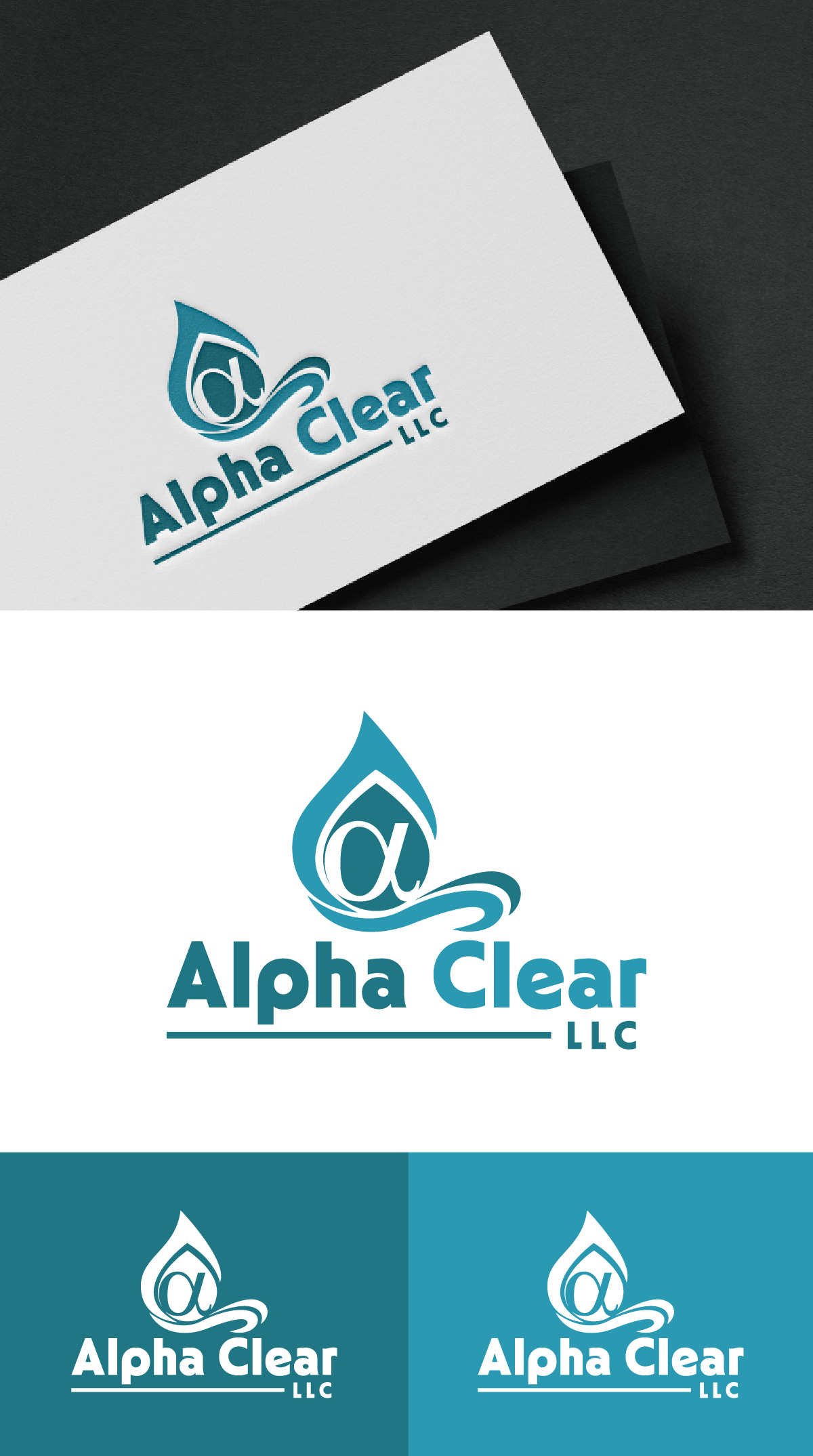 Logo-Design von Loknath für Alpha Clear LLC | Design #34368142