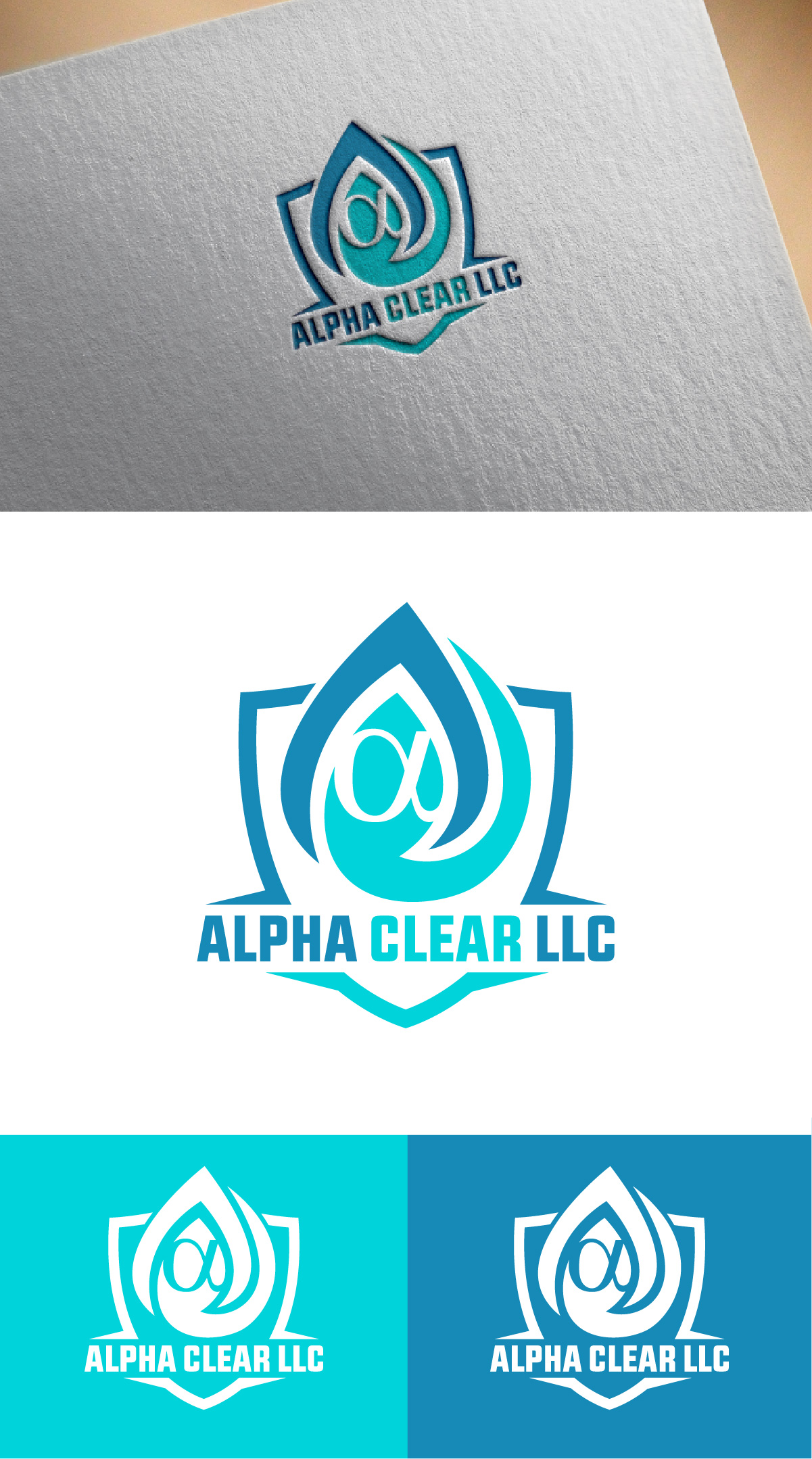 Logo Design by Loknath for Alpha Clear LLC | Design #34368143