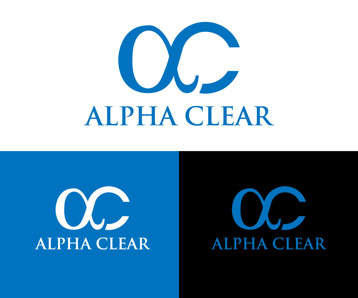 Logo Design by Kavth for Alpha Clear LLC | Design #34390738