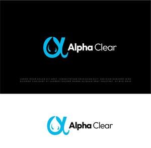 Logo Design by 99 Art.. for Alpha Clear LLC | Design: #34368245