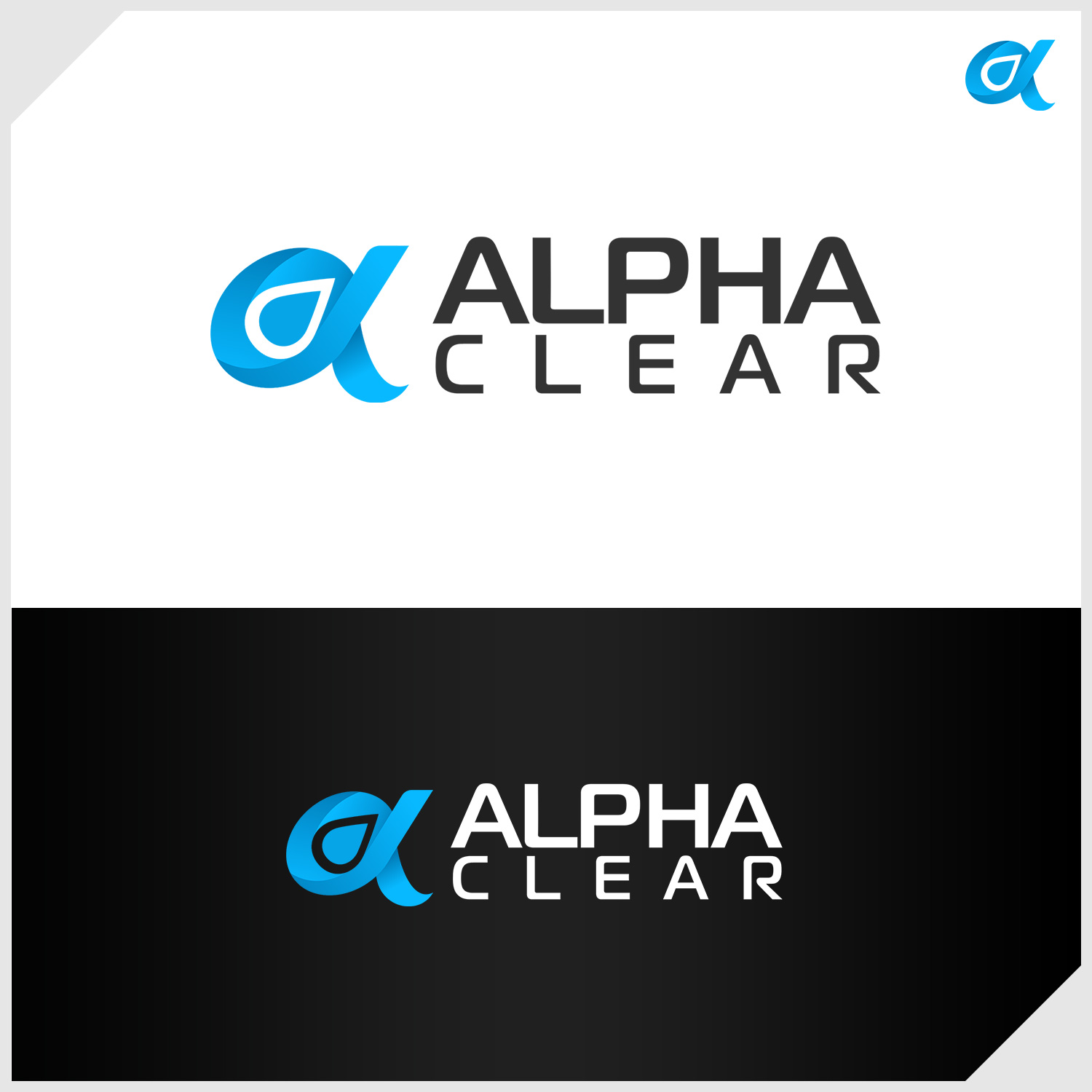 Logo Design by IDesign1606 for Alpha Clear LLC | Design #34371944