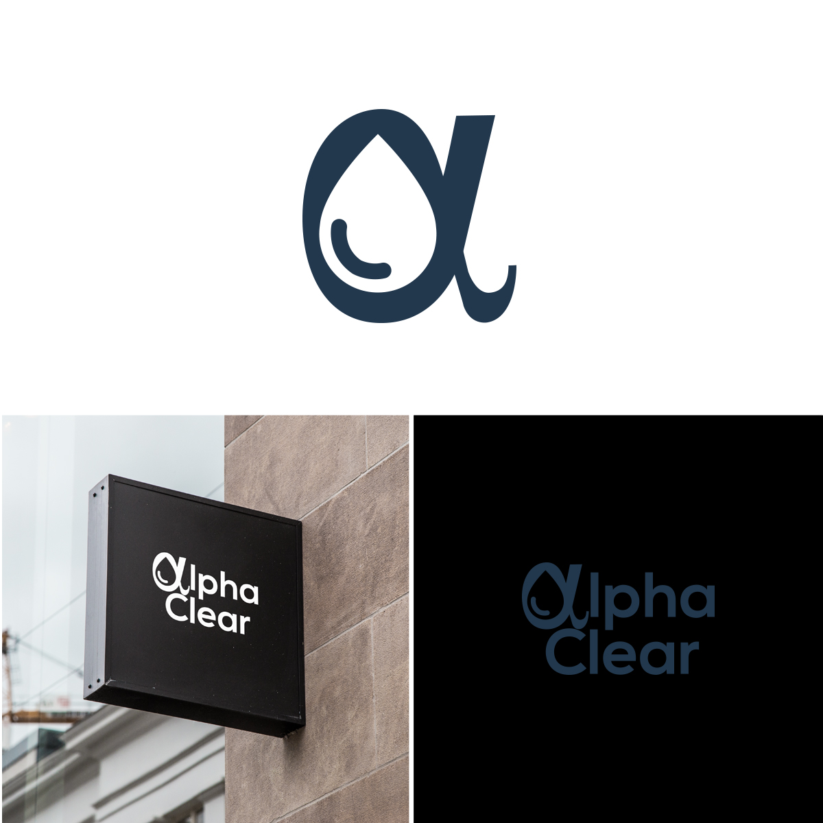 Diseño de Logo por DesignSNW para Alpha Clear LLC | Diseño #34365178
