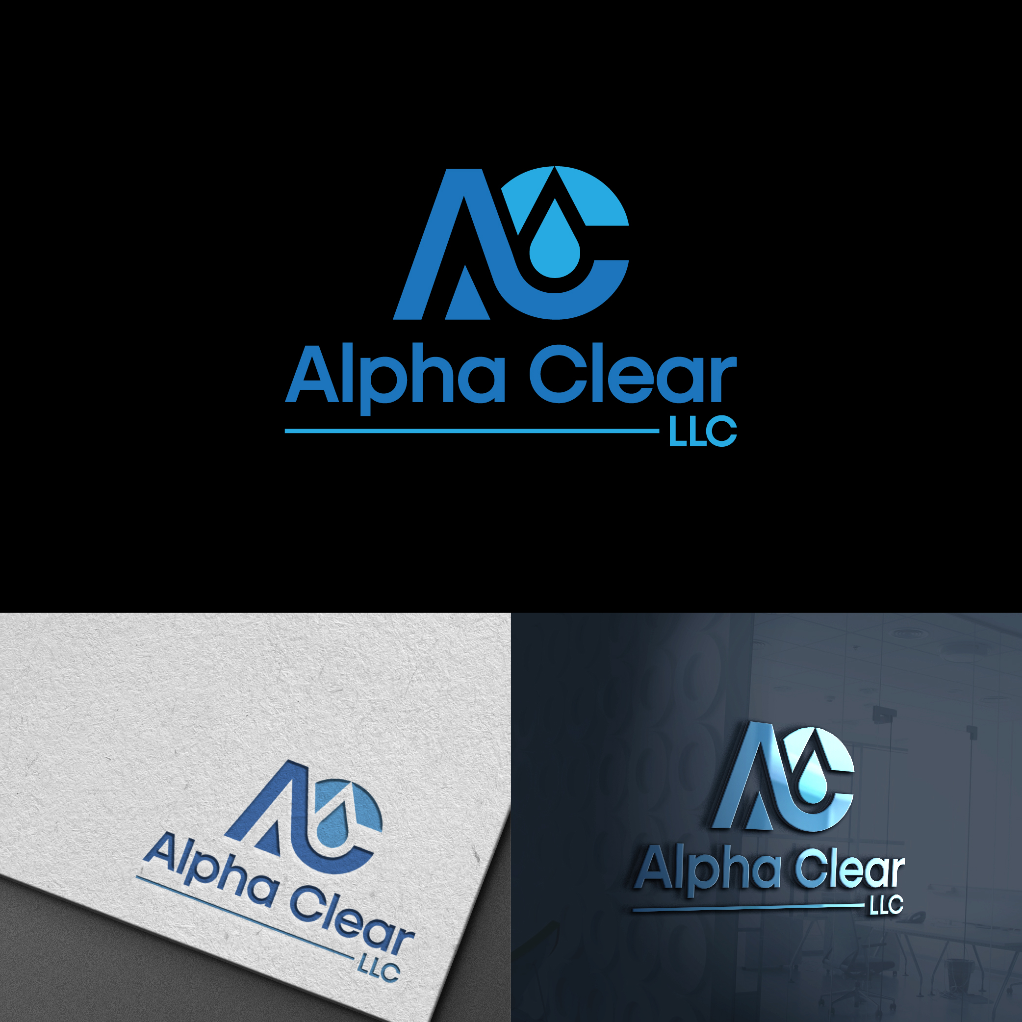 Diseño de Logo por designer profile para Alpha Clear LLC | Diseño #34367040