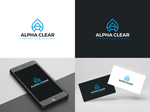 Diseño de Logo por COLOUR CREATIVE para Alpha Clear LLC | Diseño: #34395722