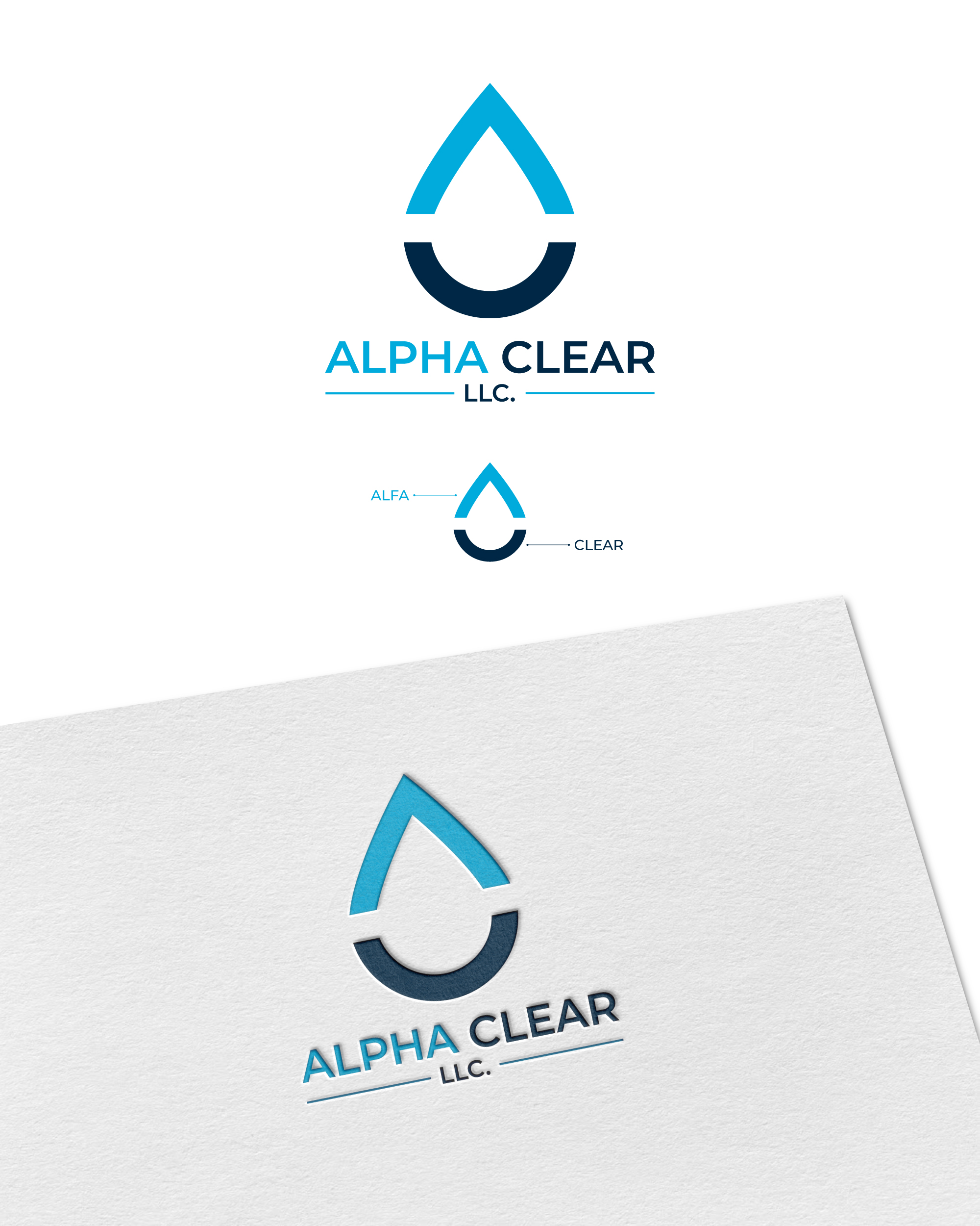 Diseño de Logo por Anderwork para Alpha Clear LLC | Diseño #34364402