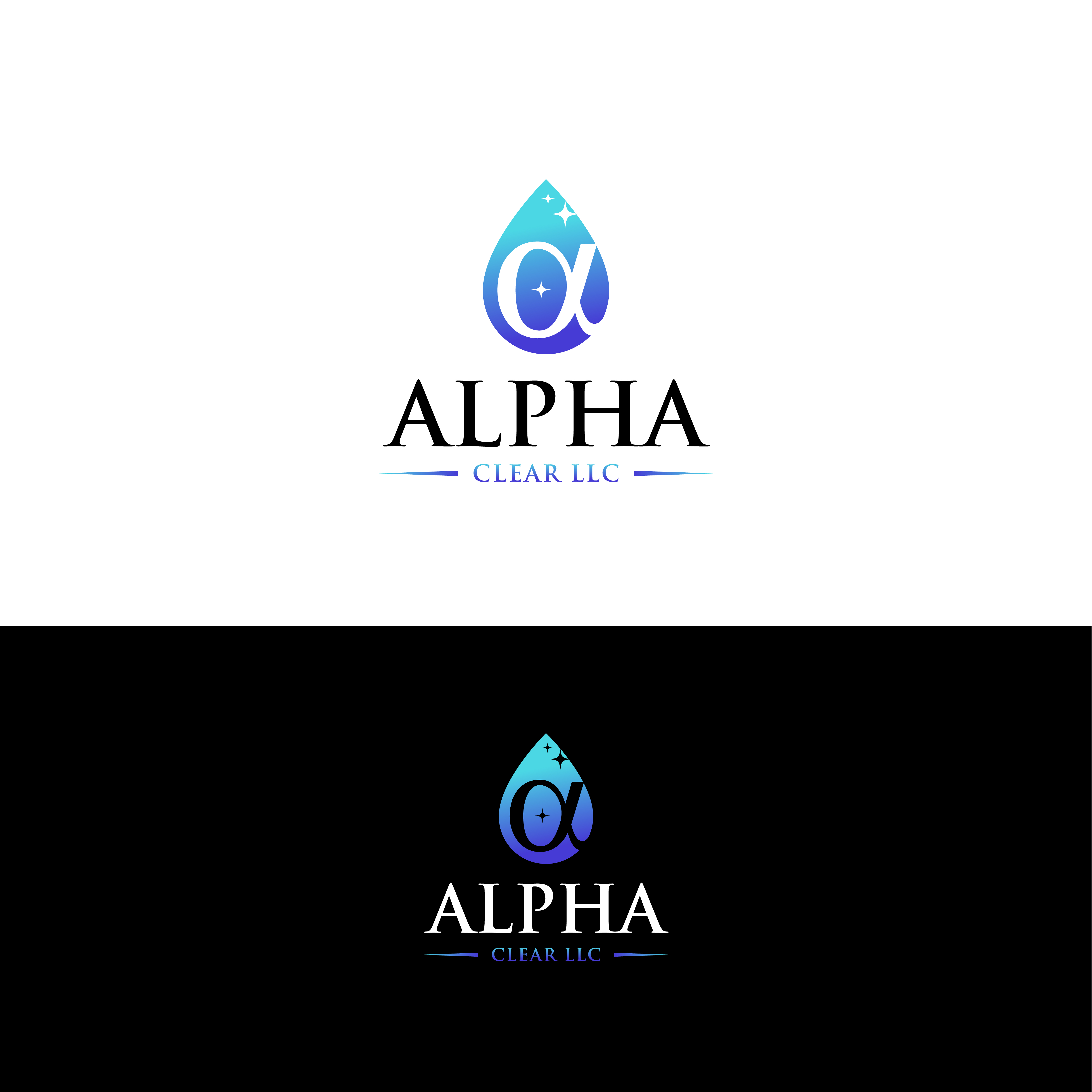 Diseño de Logo por Krold IT Solutions para Alpha Clear LLC | Diseño #34369302