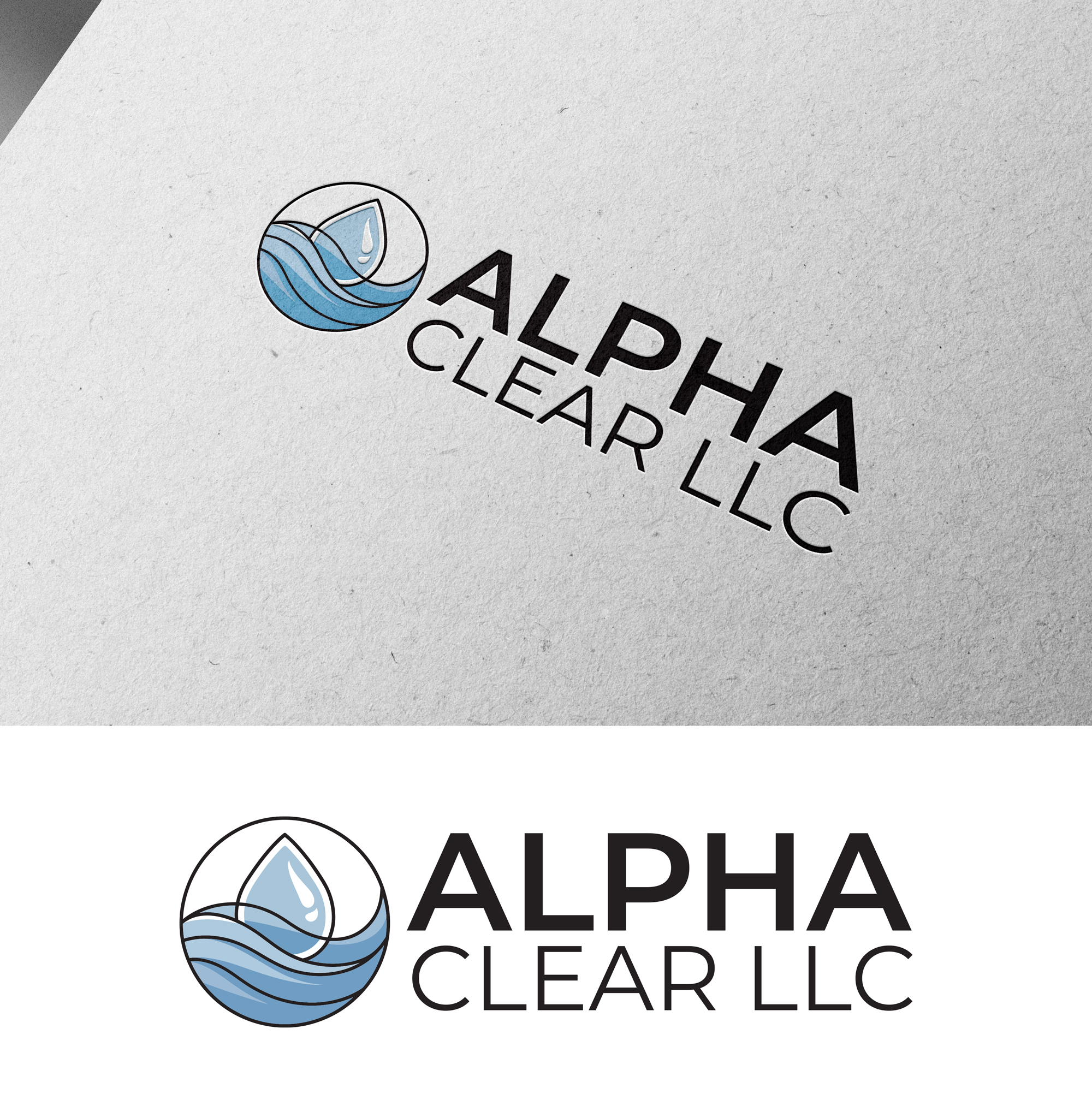 Diseño de Logo por Designz Zone para Alpha Clear LLC | Diseño #34369735