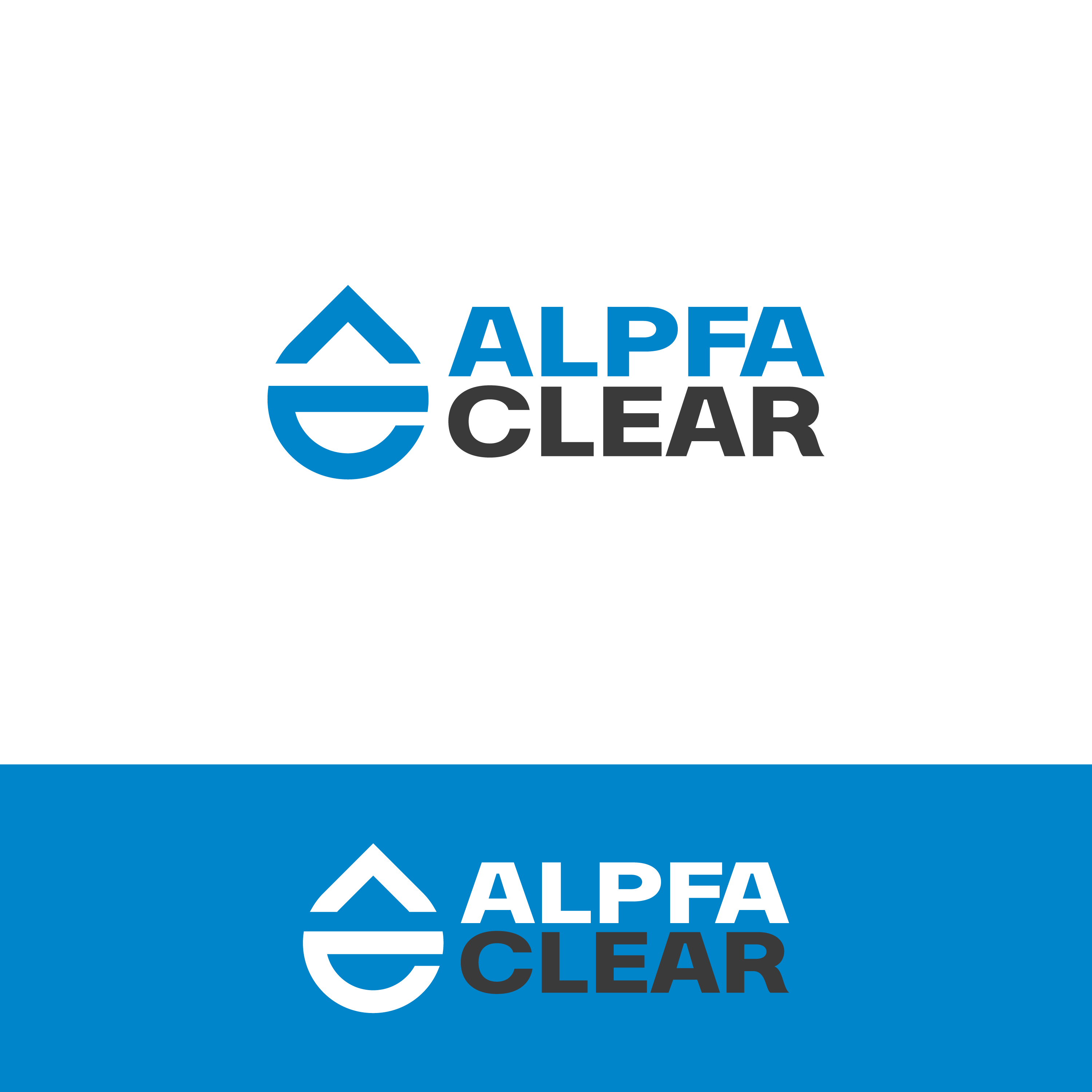 Logo Design by Echelon for Alpha Clear LLC | Design #34368180