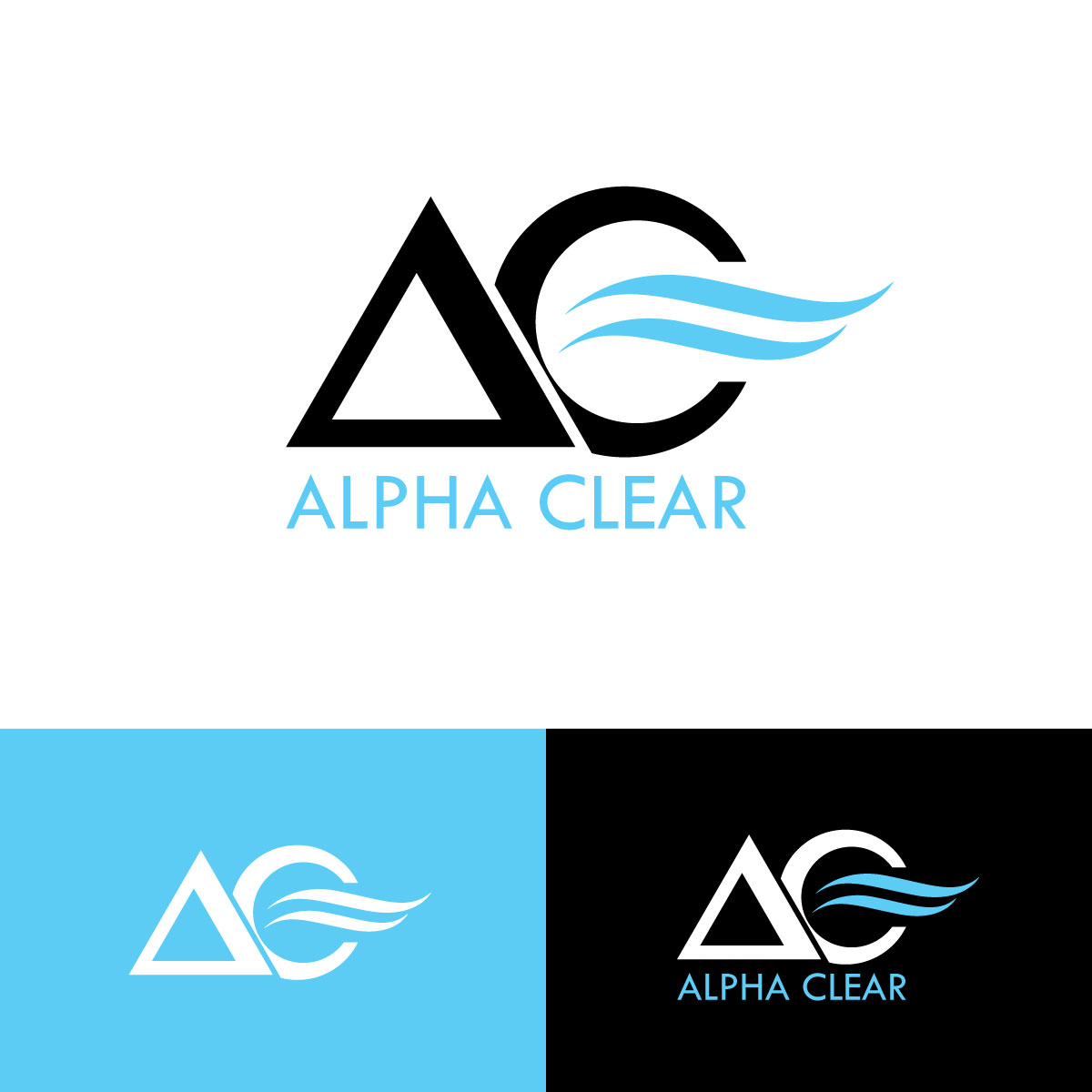 Diseño de Logo por Alex Henry para Alpha Clear LLC | Diseño #34365024