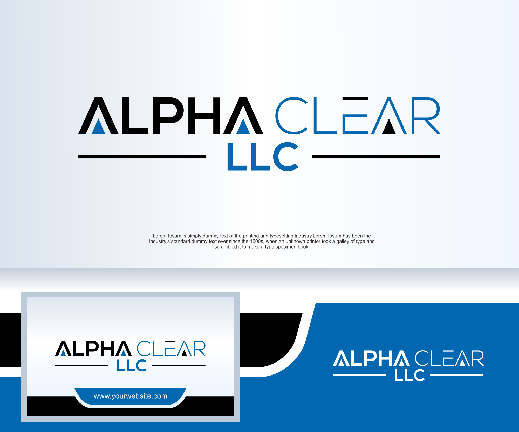 Logo Design by Apache Kretek for Alpha Clear LLC | Design #34364759