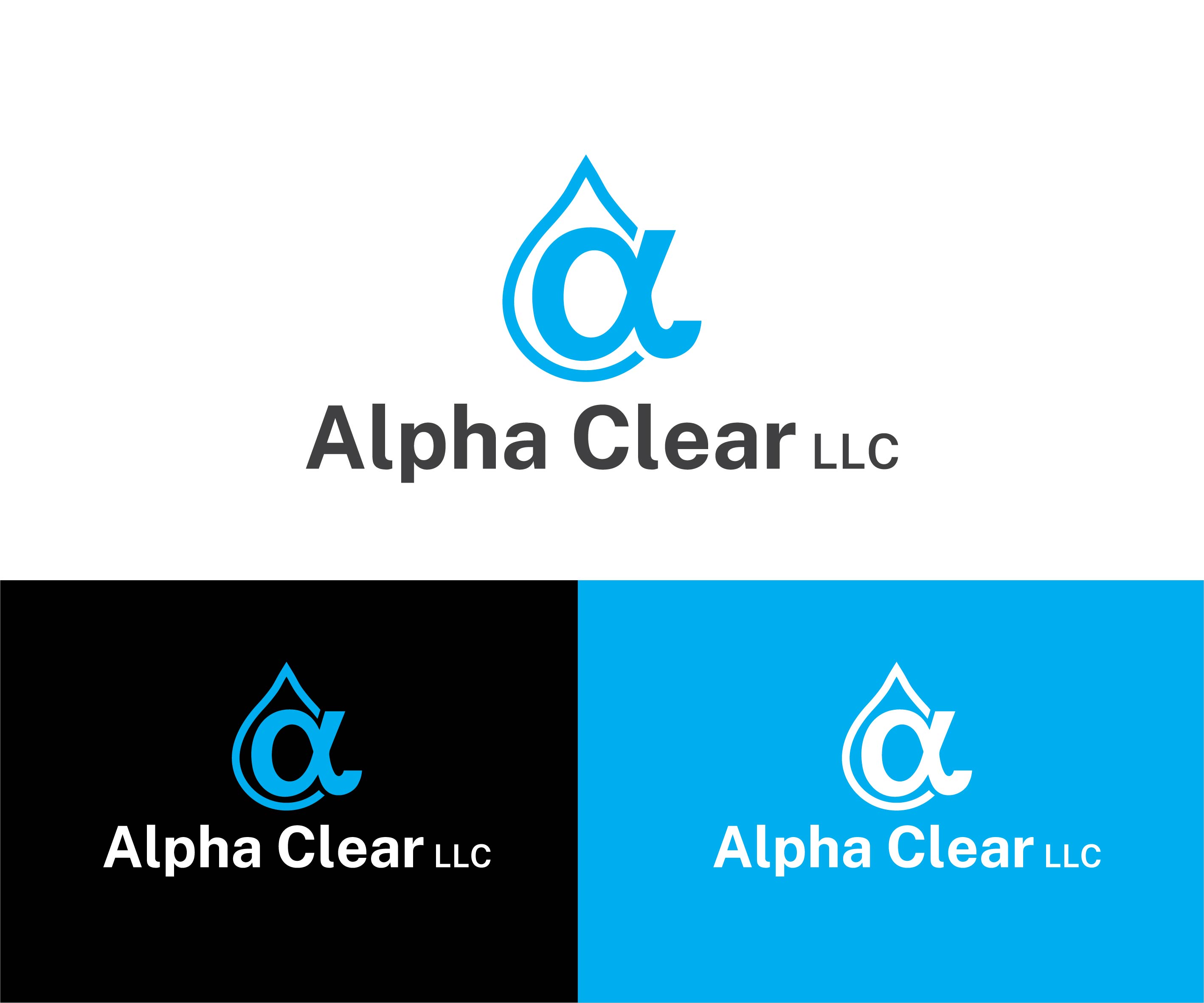 Logo Design by genzo for Alpha Clear LLC | Design #34403091