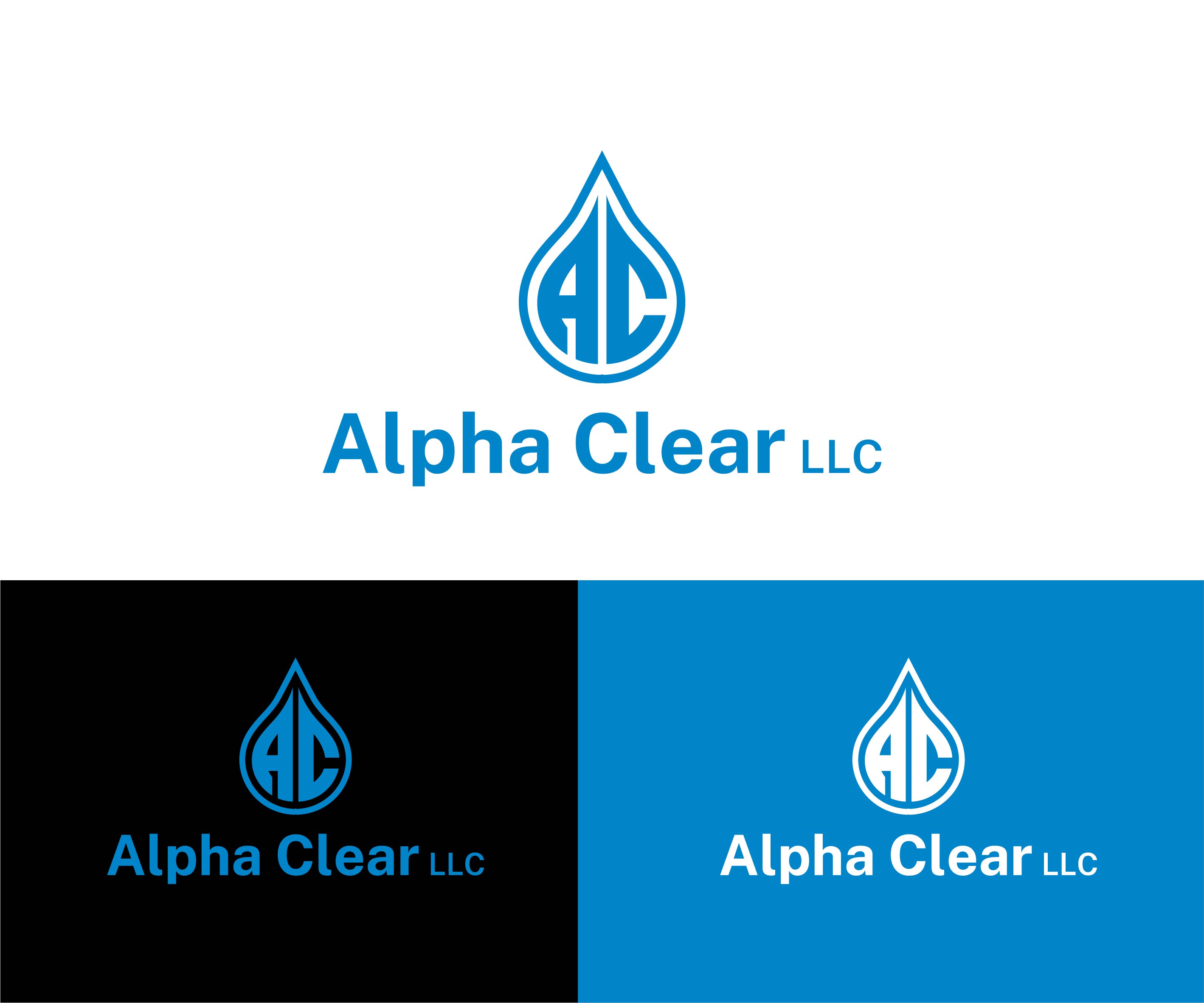 Logo Design by genzo for Alpha Clear LLC | Design #34403407