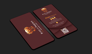 Design de Carte de Visite par DesignerShahadat pour Rise of the Phoenix Wellness Clinic PLLC | Design : #34369260