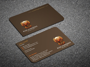 Business Card Design by Magic of Art for Rise of the Phoenix Wellness Clinic PLLC | Design: #34373332