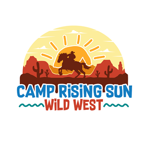 Camp Rising Sun Wild West Logo