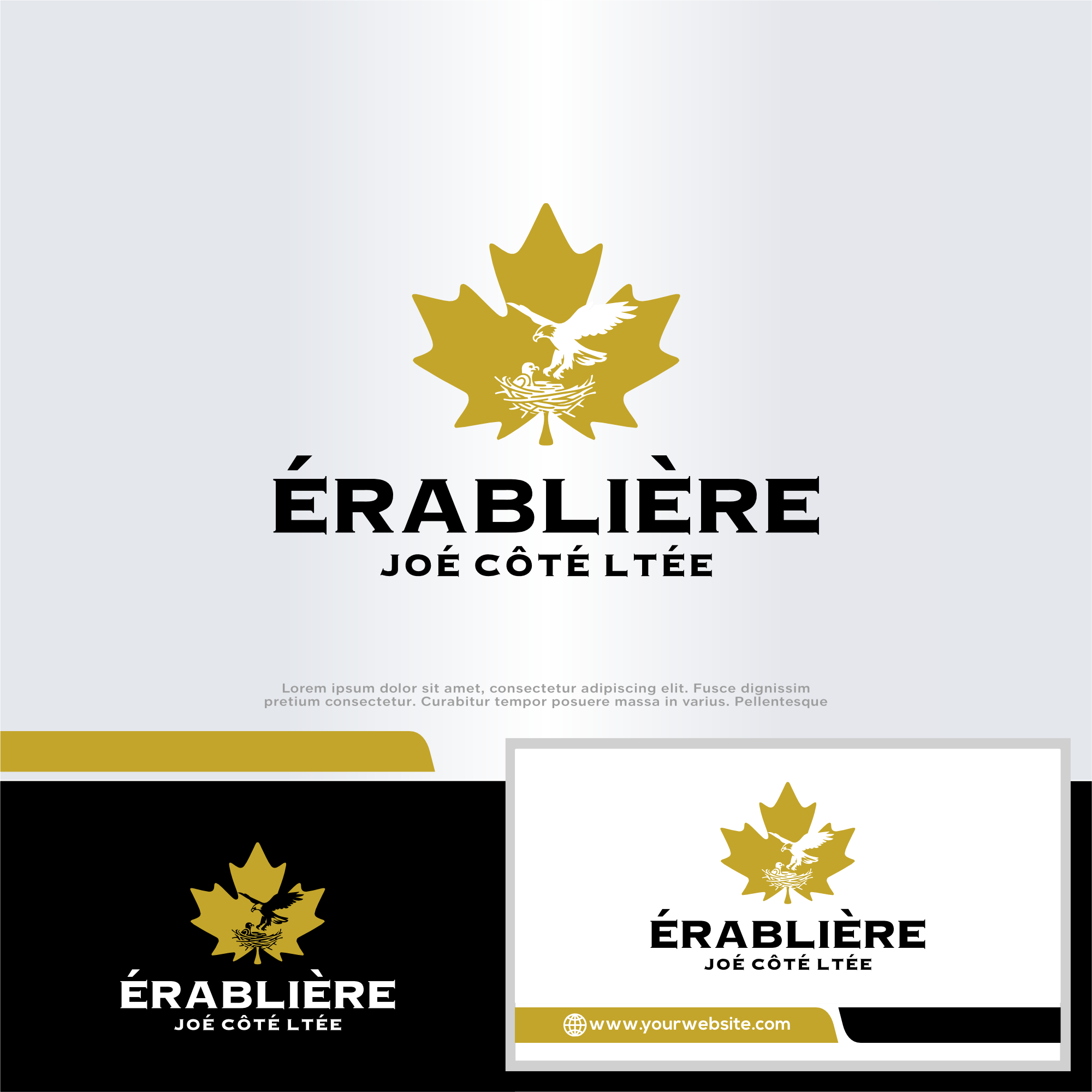 Diseño de Logo por win it para Érablière Joé Côté Ltée | Diseño #34379360