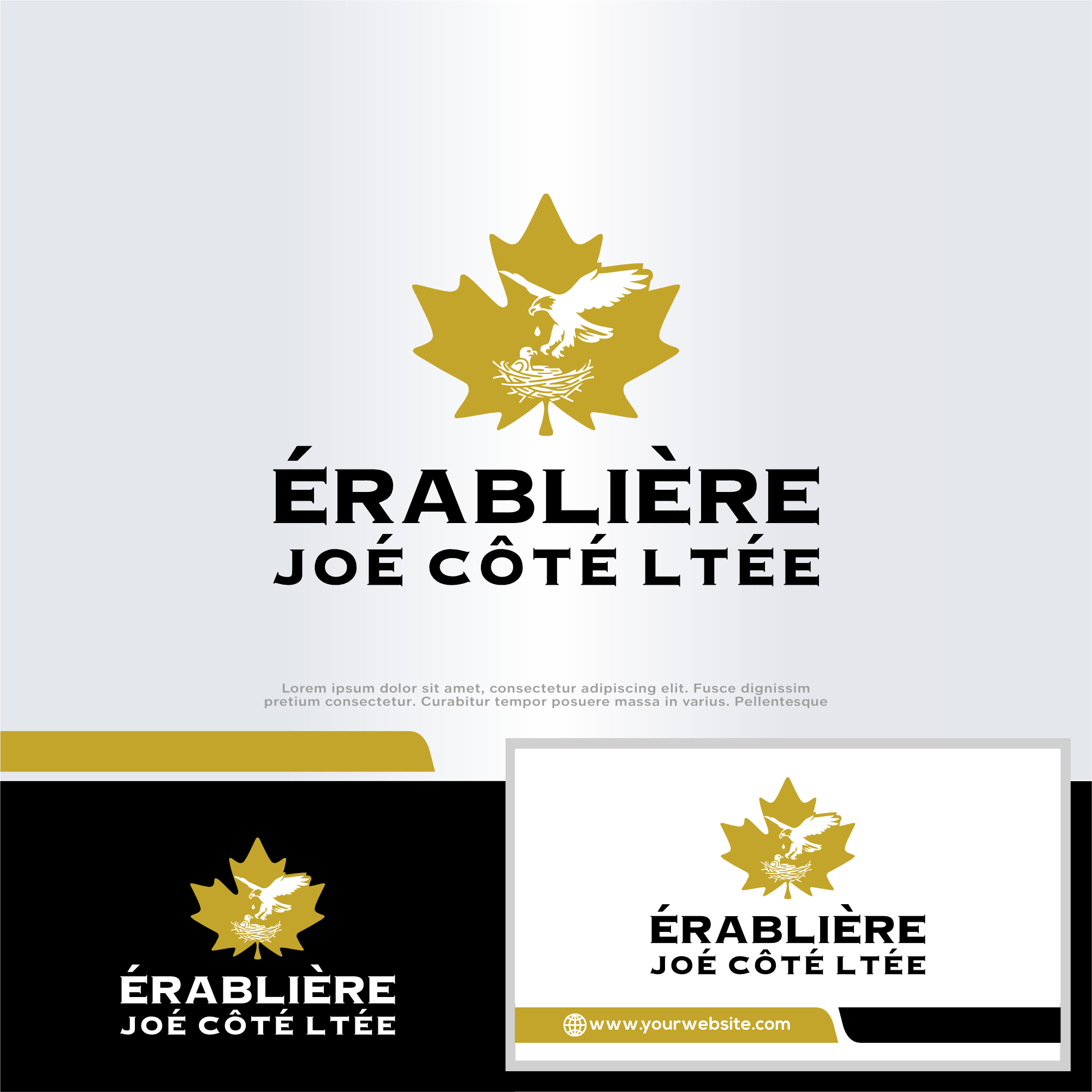 Diseño de Logo por win it para Érablière Joé Côté Ltée | Diseño #34386948